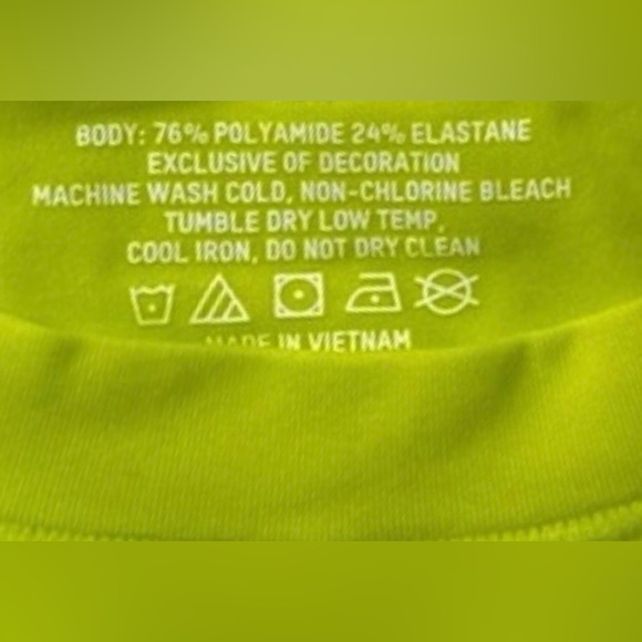 NEW….Skims Neon Green Women's Top - Picture 2 of 2